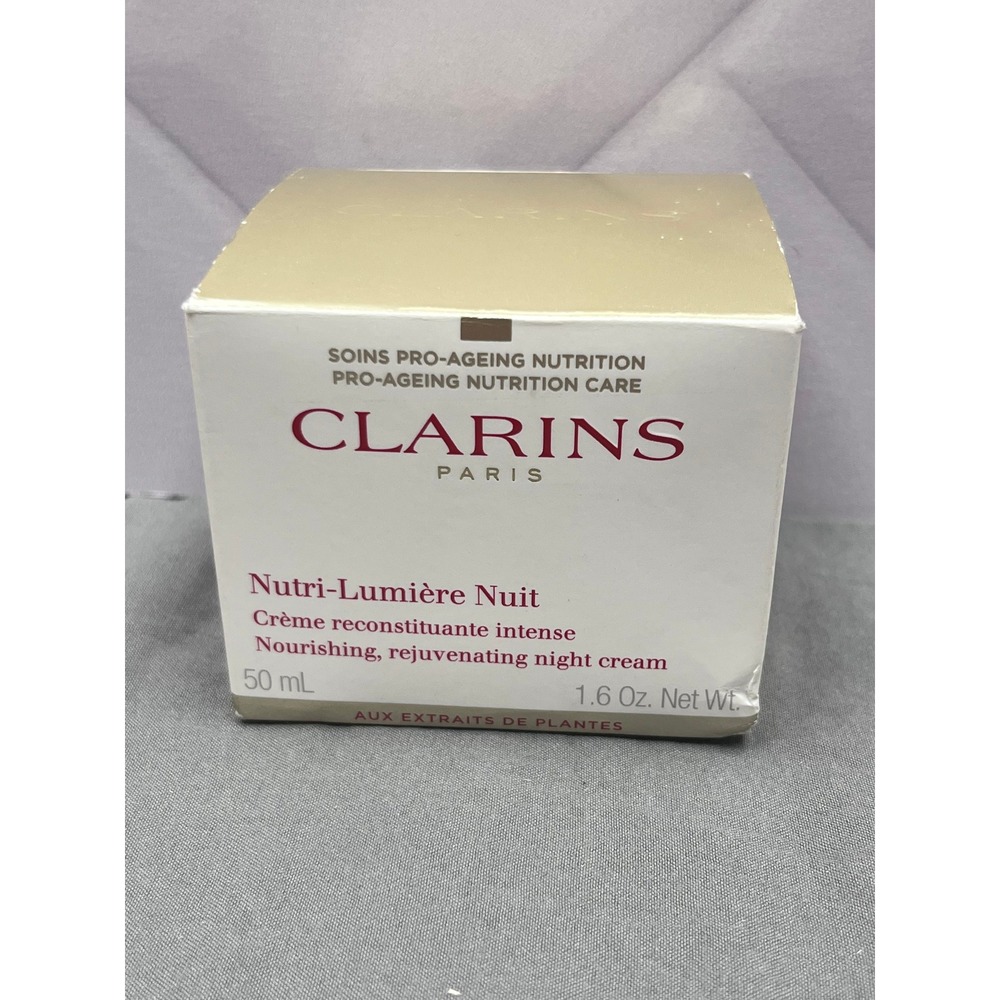 Clarins Nutri-Lumiere Nuit Nourishing, Rejuvenating Night Cream (1.6 oz./50 ml)